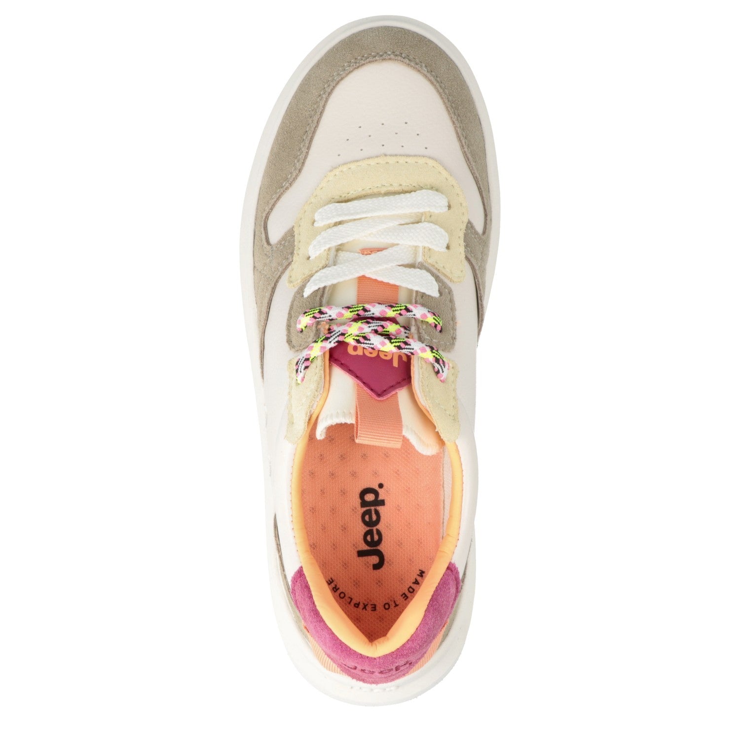 Multicolored Jeep sneaker for women