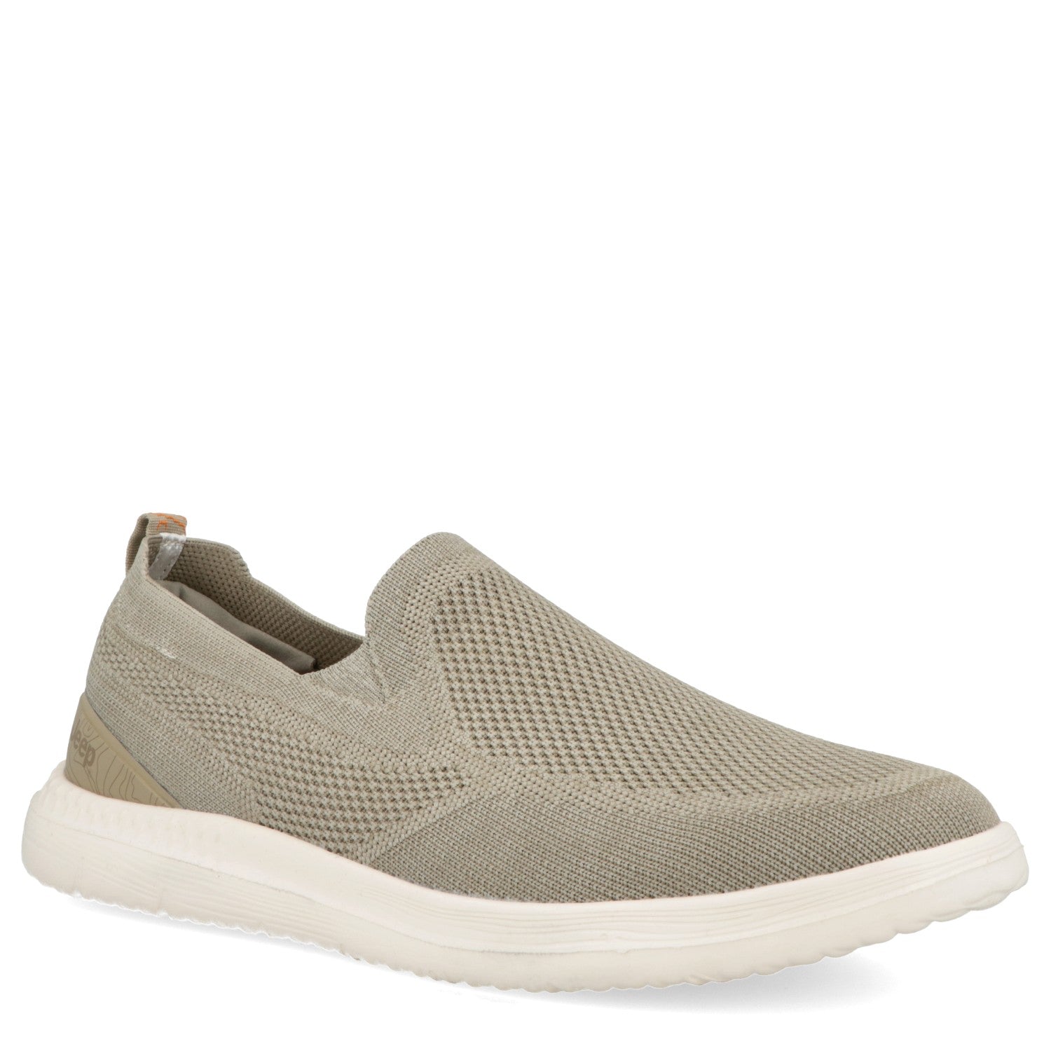 Beige Jeep slip-on shoe for men
