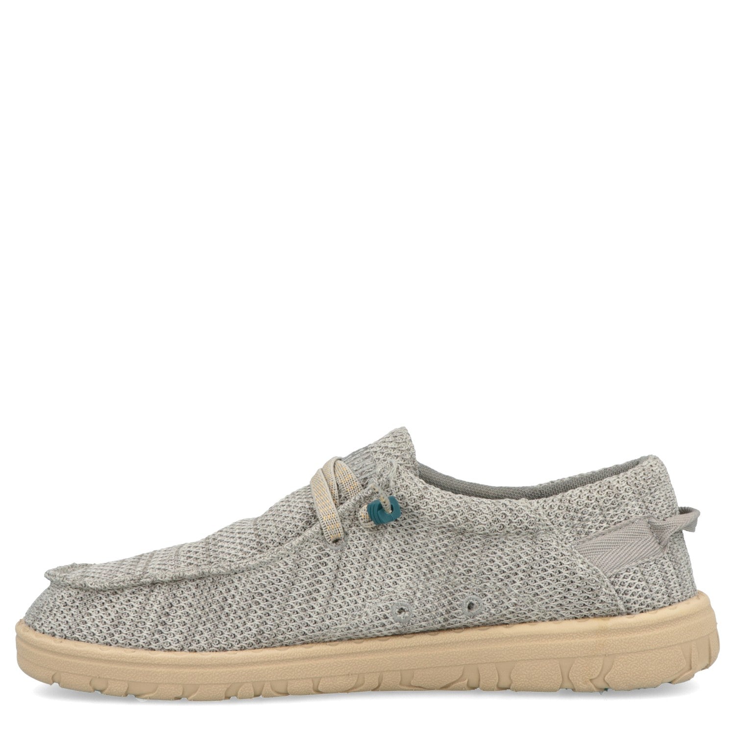 Light grey Jeep Wallabee with Jeep logo for men