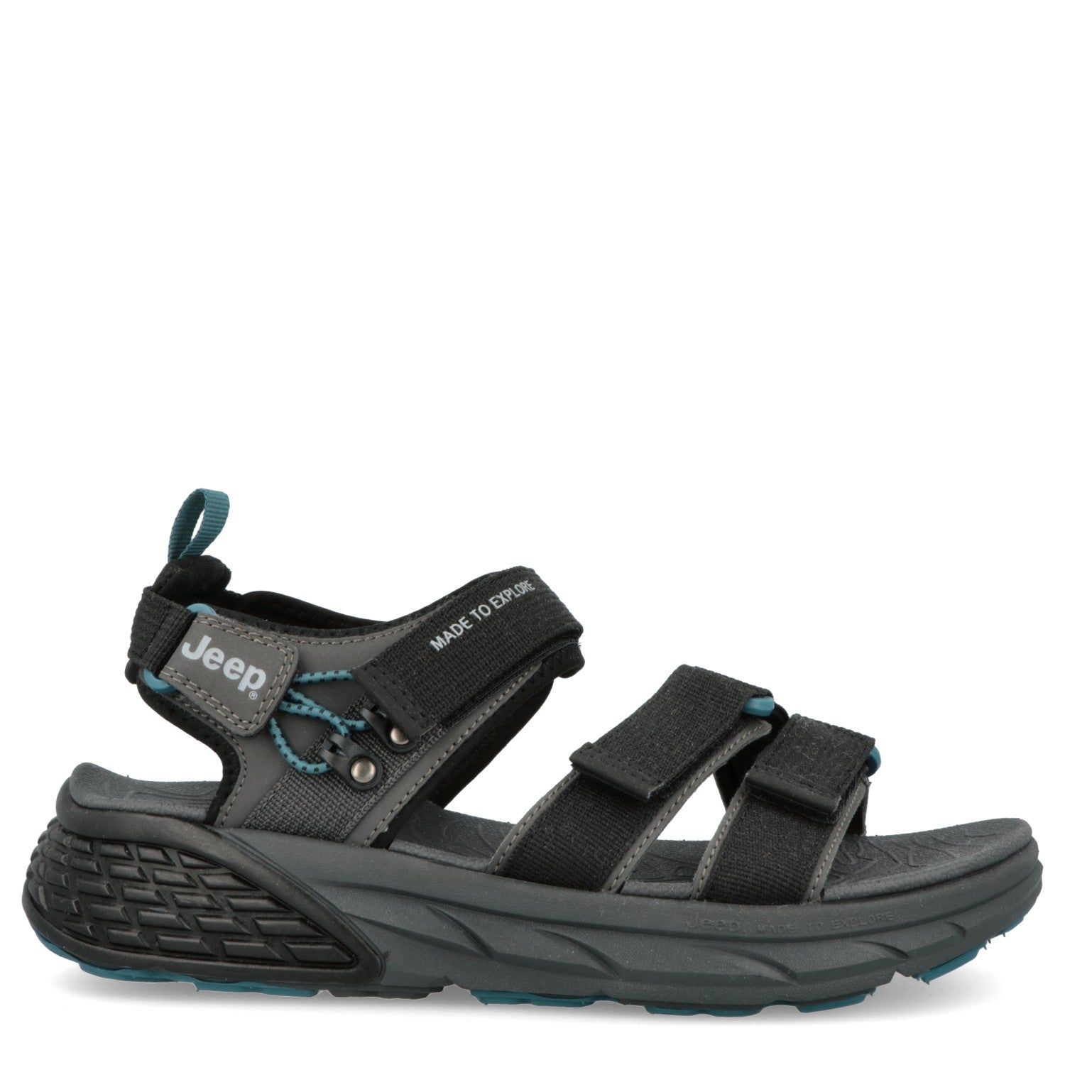 Black Jeep hiking sandal for men