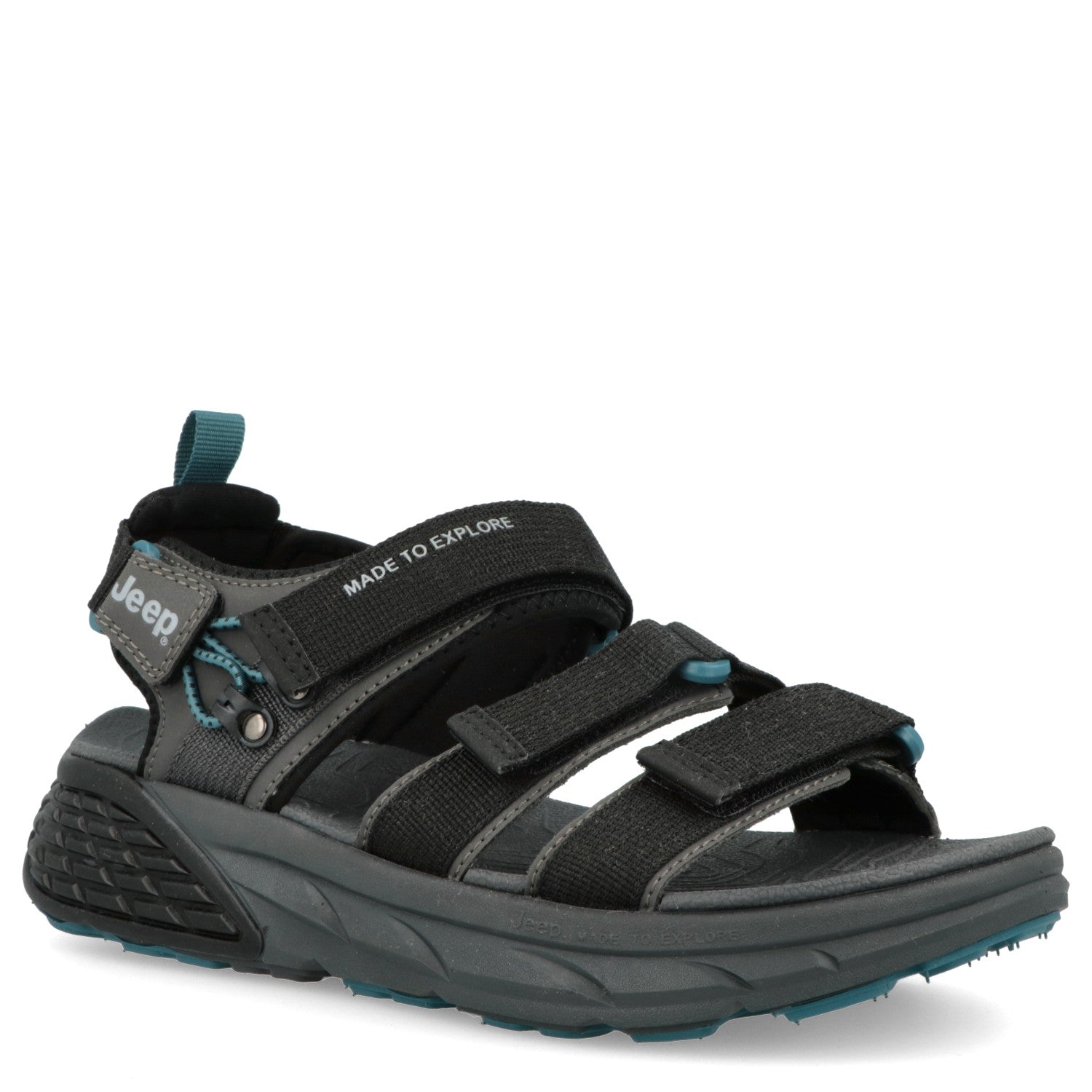 Black Jeep hiking sandal for men