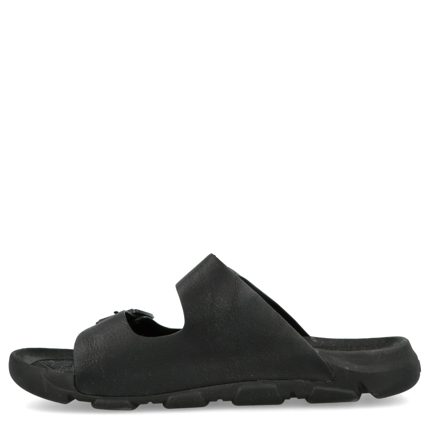 Black Jeep sandal with double buckle  for men