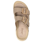 Jeep 2 buckles Rose Gold Sandal for Women