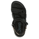 Black Jeep walking sandals for women