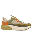 Khaki and orange sneaker with Jeep logo for men